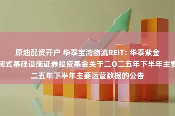 原油配资开户 华泰宝湾物流REIT: 华泰紫金宝湾物流仓储封闭式基础设施证券投资基金关于二O二五年下半年主要运营数据的公告